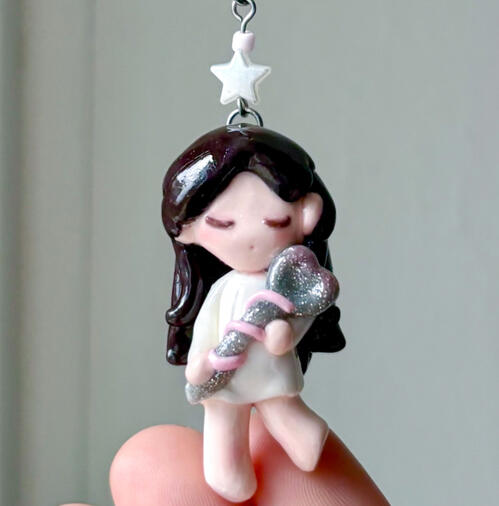 custom figure | clay keychain